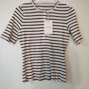 NWT Everlane The Vintage Rib Henley